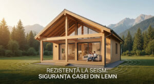 case din lemn rezistente la cutremur