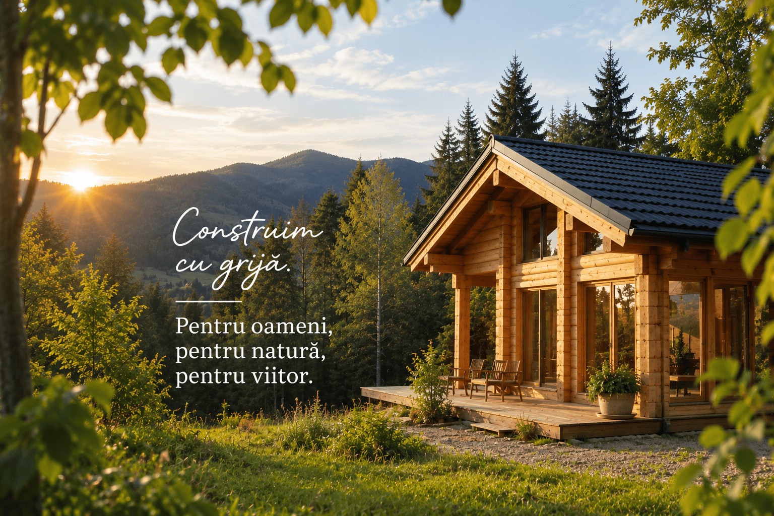 case din lemn sustenabile