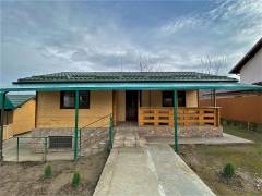 Cabana din lemn masiv, proiect prefabricat la cheie